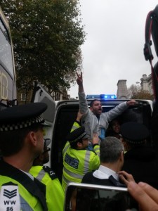 Stop Sisi protesters arrested at Downing Street 